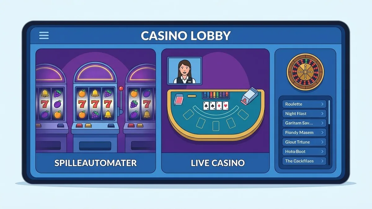 Casinospill hos Spincity